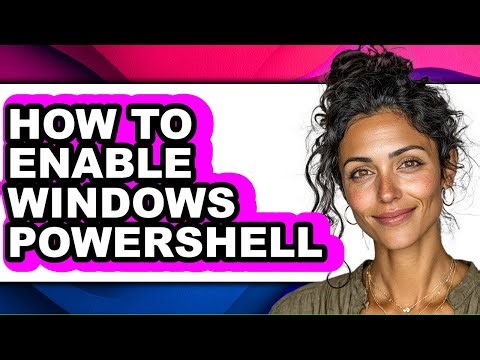 How to Enable Windows Powershell (only Way)