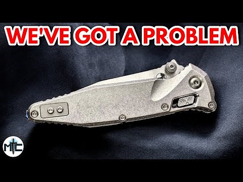 We've Got A Problem! (Kind Of) - Microtech Socom Elite RAM LOK Folding Knife - Overview and Review