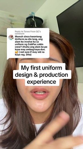 Angelique De Leon Cebu Pacific Uniform Design Experience