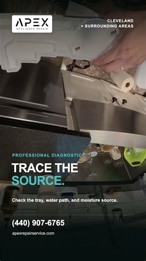 Whirlpool Dishwasher E4 F8 Error Code Repair | APEX Appliance Repair #Shorts