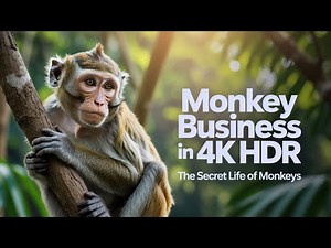 The Wild Life of Monkeys in 4K HDR | Nature’s Smartest Animals