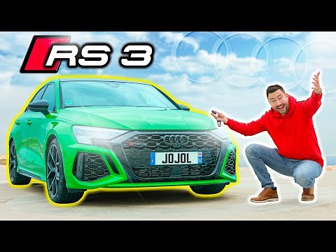I test the New AUDI RS3 2021! (a monster but at 100,000 €)
