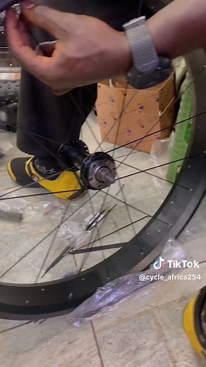 Cycle Africa bikes on TikTok
