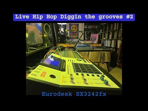MPC 4000 live hip hop diggin the grooves #2/Eurodesk SX3242fx