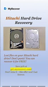 Free Hitachi Hard Drive Recovery Tool for Windows! #datarecovery #hitachi