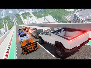Big Ramp Jumps with Expensive Cars - BeamNG Drive Crashes | DestructionNation