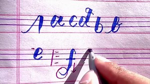 English calligraphy for Beginners-Lesson 2-How to write using cut Marker-English paper presentation | Izza battol