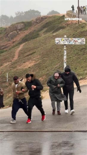 These people never would have imagined that what began as a gentle breeze would end up making them fly. | The Enigma