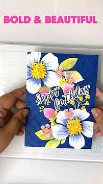 Floral Cardmaking: A Die-Cutting Adventure #cardmaking #spellbinders #tutorials