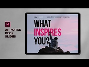 Create Animated Presentation Slides In Adobe InDesign