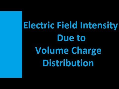 Video-17|Electric Field Intensity due to Volume Charge|Engineering Mentor