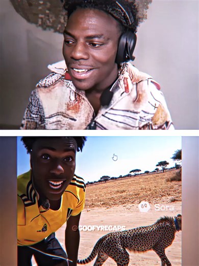 Keeping Up With A Cheetah is CRAZY🥶 #ishowspeed #race #cheetah #edit | cheetah full speed