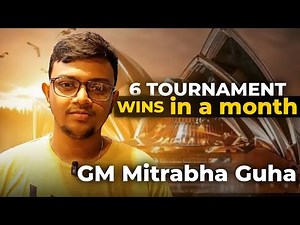 The GM who won six tournaments in a month in Australia - Mitrabha Guha