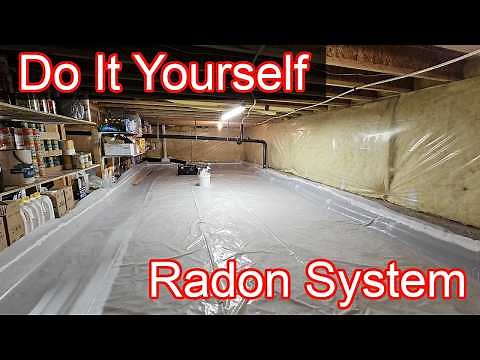 DIY and Install Your Own Radon Mitigation System in The Cellar!