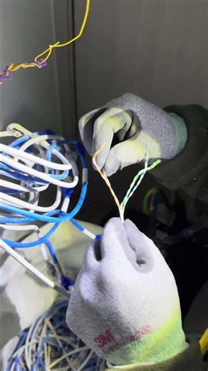 RJ45 제작 동영상, 이거는 따라할 수 없음 !! 40대 영상입니다 ^^ 우리 희조님 짱 !!