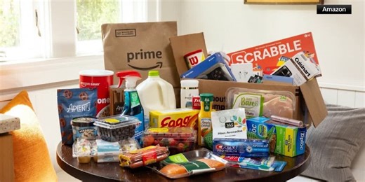 Amazon expands its same-day delivery, allowing customers to order fresh groceries