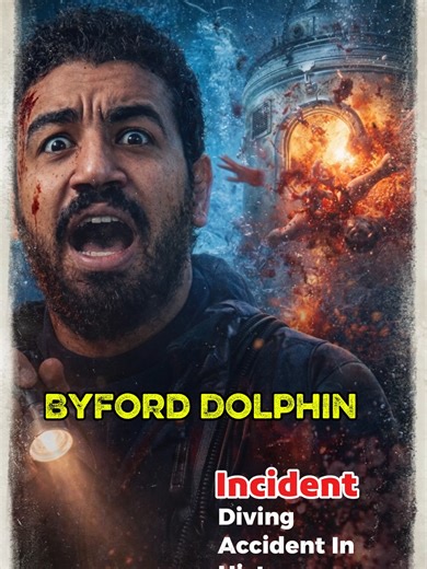 Byford Dolphin I The Worst Diving Accident In History! The True Story of the Byford Dolphin Incident⁣. in 1983, a gruesome accident took the lives of 5 oil rig workers in one of the world's most unique tragedies. This is the true story of the Byford Dolphin Incident.⁣ ⁣ #byforddolphin #tragedy #oildrilling #fyp #foryoupage
