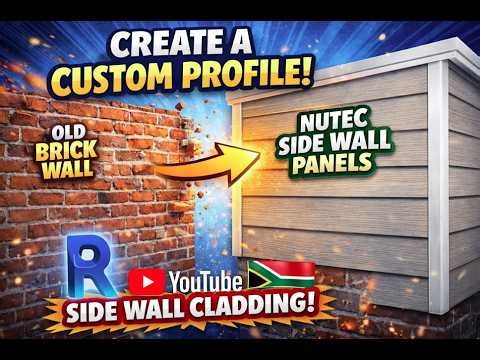 How to Model Nutec Side Wall Panels in Revit | Custom Profile Guide