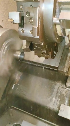 Metal Part Drilling & Turning ✨ youtube.com/@JJCNC #cnc #cncmachining #machining #cncmilling #cncturning #manufacturing #cncfactory #cncmanufacturing #cncmanufacturer #metalwork #metalworking #precision #precision #precisionengineering #machinist #machinery #cncmachine | JJ’s CNC Factory