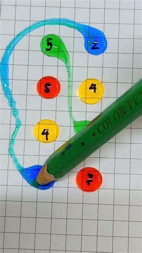 Cute color 😍💦💥 #art #iqtes #funny #games #shorts