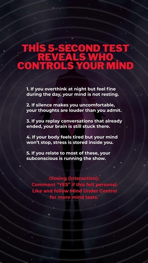 This 5-Second Test Reveals Who Controls Your Mind