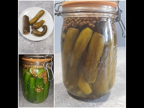 Comment faire des cornichons 100% maison ?
