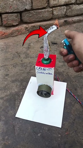 Making A Smoke Machine With Old Dc Motor #kabad #shorts #repair