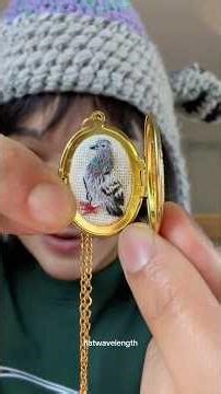 custom pigeon locket unboxing