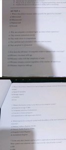 Multiple Choice Questions on Computer FundamentalsWhat is the... | Filo