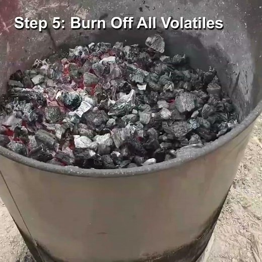 Making Biochar In Less Than 60 Seconds