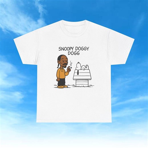 Snoop Dogg Snoopy Doggy Dogg T-shirt, 90s Retro Graphic Tee, Funny Fan Gift - Etsy