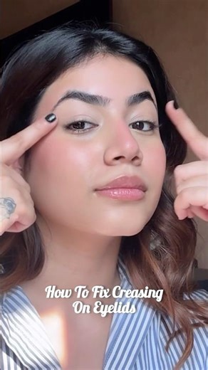 How To Fix Creasing On Eyelids