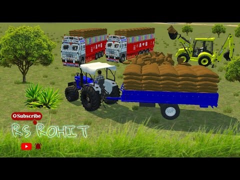 RS ROHIT Gamer 420 लाइव है!DRIVE TRUCK 3 // UNLOADED BORI LOADED ON DUMPER TRUCK IN 3D GAME