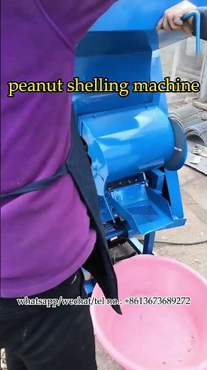 600-800kg/h peanut sheller machine for groundnut shelling