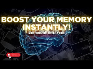 Boost Your Memory INSTANTLY! Mind Tricks That ACTUALLY Work 🚀🧠
