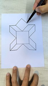 Como Dibujar en 3D Facil y sencillo 🔥 #Arte #3d #dibujo #dibujoalapiz #ilusionoptica #comodibujar | Easy Art