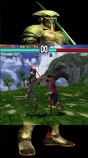 Tekken 3 Yoshimitsu gameplay || Yoshimitsu gameplay #tekken3 #highlights #trending