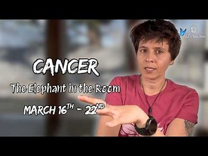 CANCER ♋︎ - "The Elephant in the Room" MARCH 16TH - 22ND | Weekly Reading