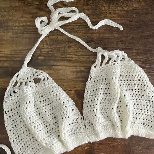 Beach-Ready & Handmade 👙☀️🌊 | Easy Crochet Bikini for Beginners