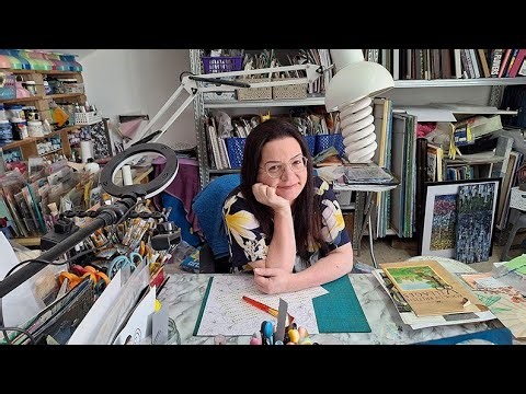 Art Journal Page - Paper Scraps