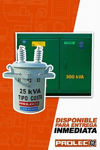 Contamos con modelos de transformadores de alta demanda en inventario para dar respuesta a tus necesidades. Contáctanos en ventas@prolecge.com | Prolec Energy