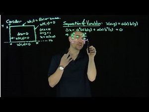 The Dirichlet Problem For the Laplacian on a Rectangle by Separation of Variables