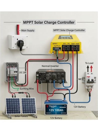 Solar Charge Controller Full Guide (Beginner to Pro) #SolarPower #solarsystems