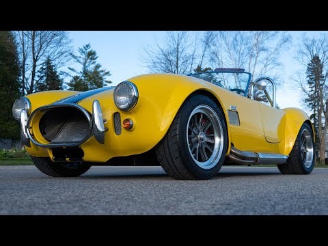1965 Shelby Cobra Replica 351ci V8 By Factory Five Racing Walk-around Video