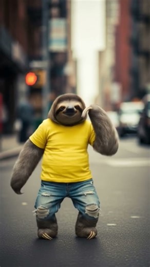 Dancing Sloth #sloth #slothlove #slothmotion