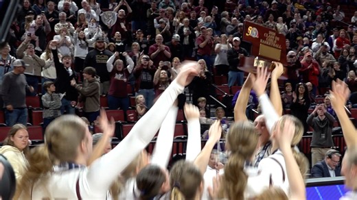 Dundy County Stratton defeats Wynot to claim school’s first Girls Basketball State Championship  - Northeast NCN