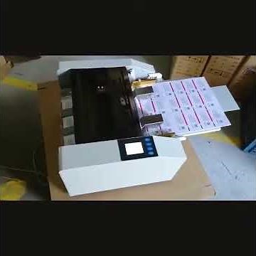KUNHEWUHUA A4 Paper Automatic Business Card Cutter Machine Card Maker Amazon ASIN: B07FR9586S