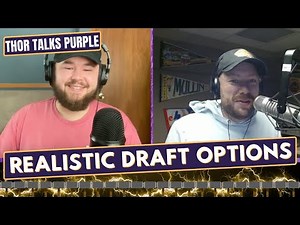 Top REALISTIC NFL Draft options for Minnesota Vikings!