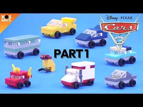 Lego Cars 3 Mini Vehicles - Part 1 (Tutorial)