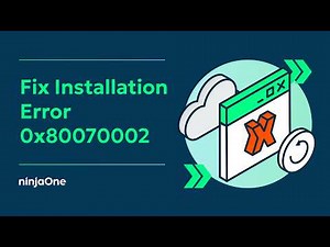 How to Fix Windows Update or Installation Error 0x80070002 in Windows 11 (w/ SCREEN RECORDING)